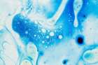 Paint-oil and water Art Print